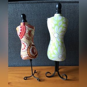 Small Doll Size Dress Maker Form Mannequin Arts Crafts Sewing Knitting Guide